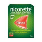 Nicorette patch ttetsz 25 mg/16 ra transz.tap. 7x
