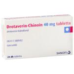 Drotaverin-Chinoin 40 mg tabletta 24x buborkcsomagolsban
