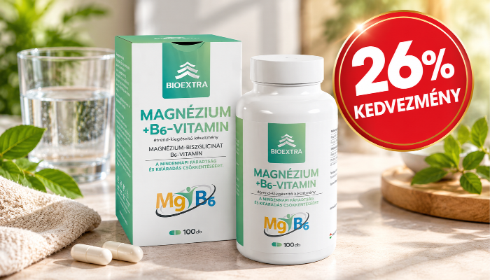 Bioextra Magnézium B6 Bioextra Magnézium B6