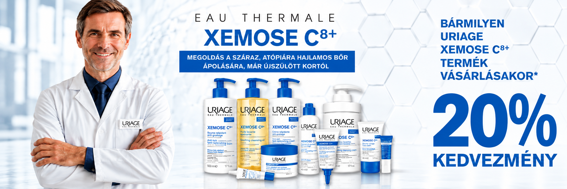 URIAGE XEMOSE C8+ – 20% kedvezm�ny 27.01.15-ig