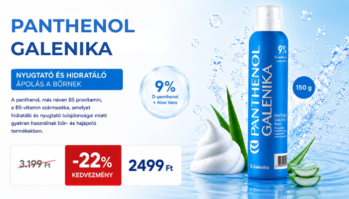 Panthenol hab Galenika 150g 22% kedvezm�ny