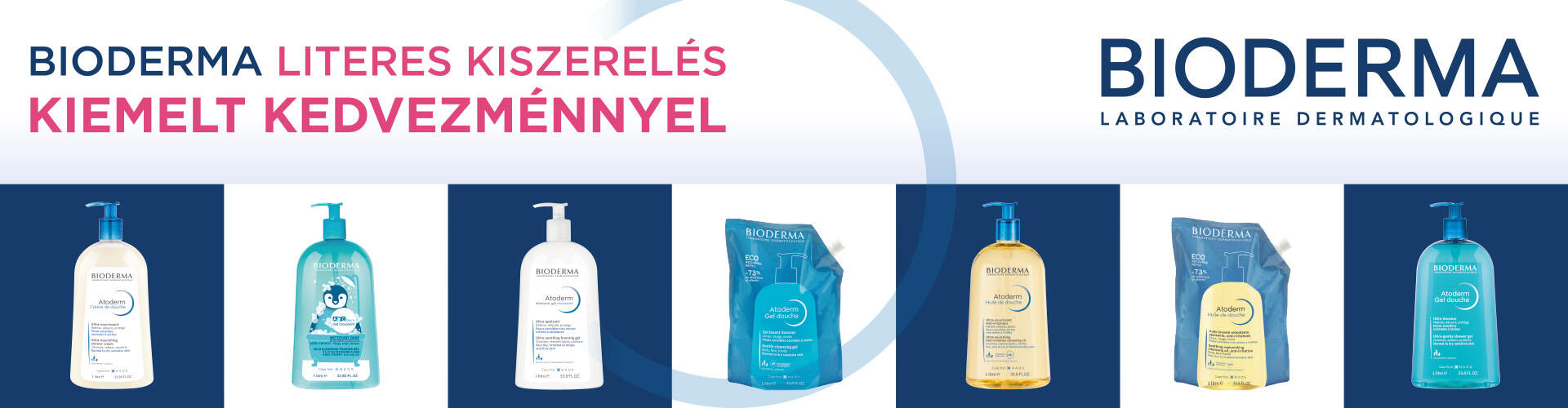 bioderma akci - 25%-os kedvezmny az 1l-es termkekre.