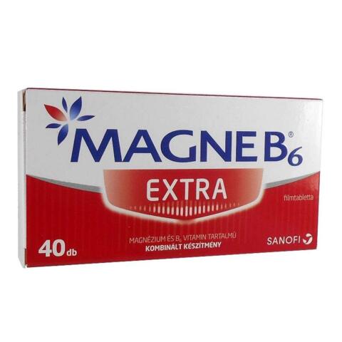 Magne B6 Extra filmtabletta (PVC/Pe/PVDC//Al) 40x