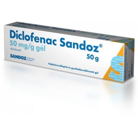 Diclofenac Sandoz  50mg/g gél 50g