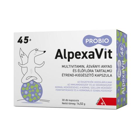 AlpexaVit Probio 45+ kapszula 30x