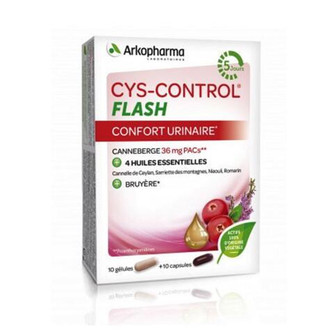 Cys-Control Flash étrkiegészítő kapszula 10+10 kapszula