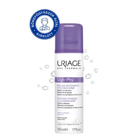 Uriage Gyn-Phy Intim Frissítő hidratáló tisztító s 50ml
