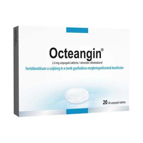Octeangin 2,6 mg szopogató tabletta 20x