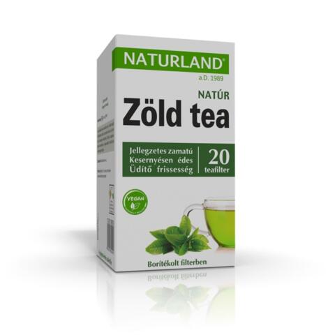 Naturland zöld tea filteres 20x