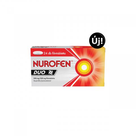 Nurofen DUO 200 mg/500 mg filmtabletta 24x