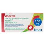 Asactal 100 mg gyomornedv-ellenll tabletta 30x buborkcsomagolsban