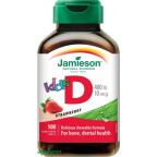 Jamieson D3 vitamin gyerek 400 NE rgtabletta 100x