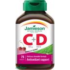 Jamieson C+D-vitamin 500mg/500NE tabletta 75x