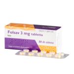 Folsav 3 mg tabletta 50x