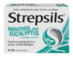 Strepsils Menthol and eucalyptus szopogat tabl. 24x