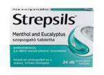 Strepsils Menthol and eucalyptus szopogat tabl. 24x