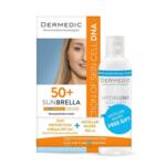 DERMEDIC Sunbrella fnyvd arckrm SPF50+ rozace 50g+100ml