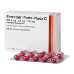 Ferretab Forte Plusz C 202,8mg/0,8mg/100mg kapsz. 30x