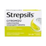 Strepsils citromz cukormentes szopogat tabletta 24x