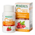 Béres C-vitamin 500mg Csipkeb.D3 1000NE ret.tabl. 90x