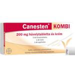 Canesten Kombi hvelytabletta s krm 3x200mg