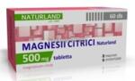 Magnesii citrici NATURLAND 500 mg tabletta 60x buborkcsomagolsban