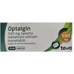 Optalgin 500 mg tabletta 20x