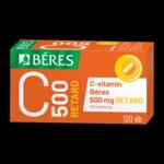 C-vitamin B�res 500 mg retard filmtabletta 120x hdpe tart�lyban
